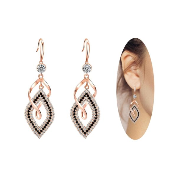 Gold Diamonds Earrings
