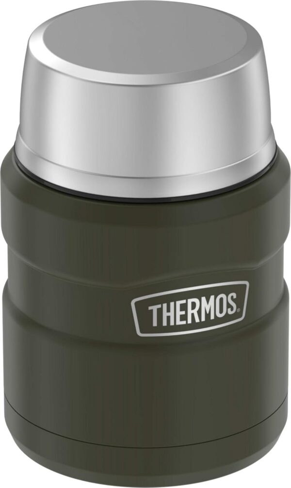 Vacuum-Insulated Food Jar with Spoon
