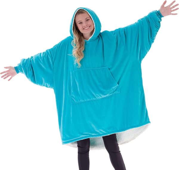 Microfiber Fleece Wearable Blanket